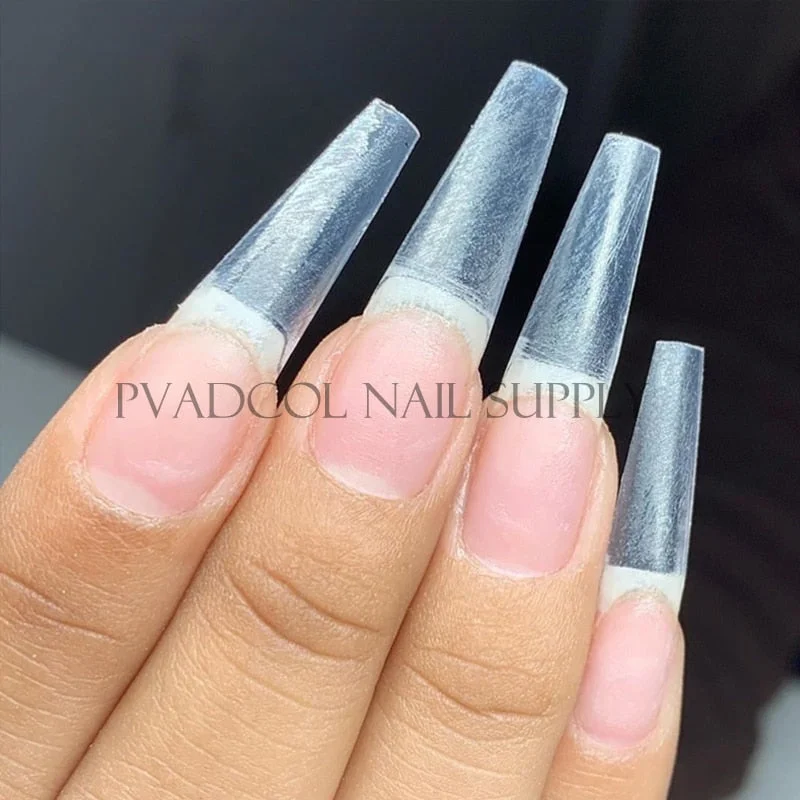 Extra Long Easy Coffin Stiletto False Nail Tips Acrylic Gel Half Cover Tip Nails Manicure Tool-Nail Inspo