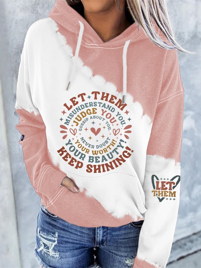 Women's Let Them Print  Hoodie
