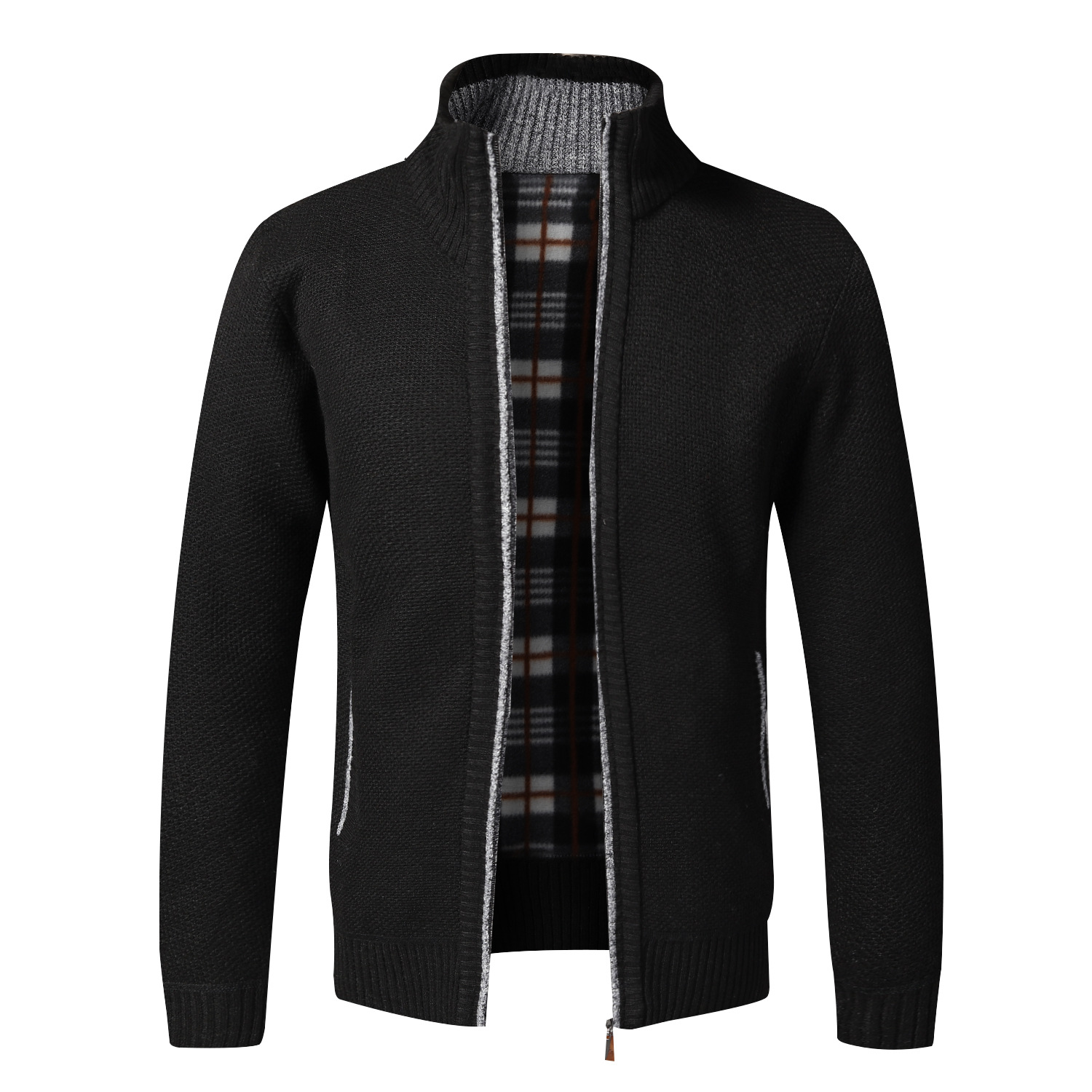 Warm Fashion Loose Fleece Slim Fit Thick Cardigan Sweater Coat