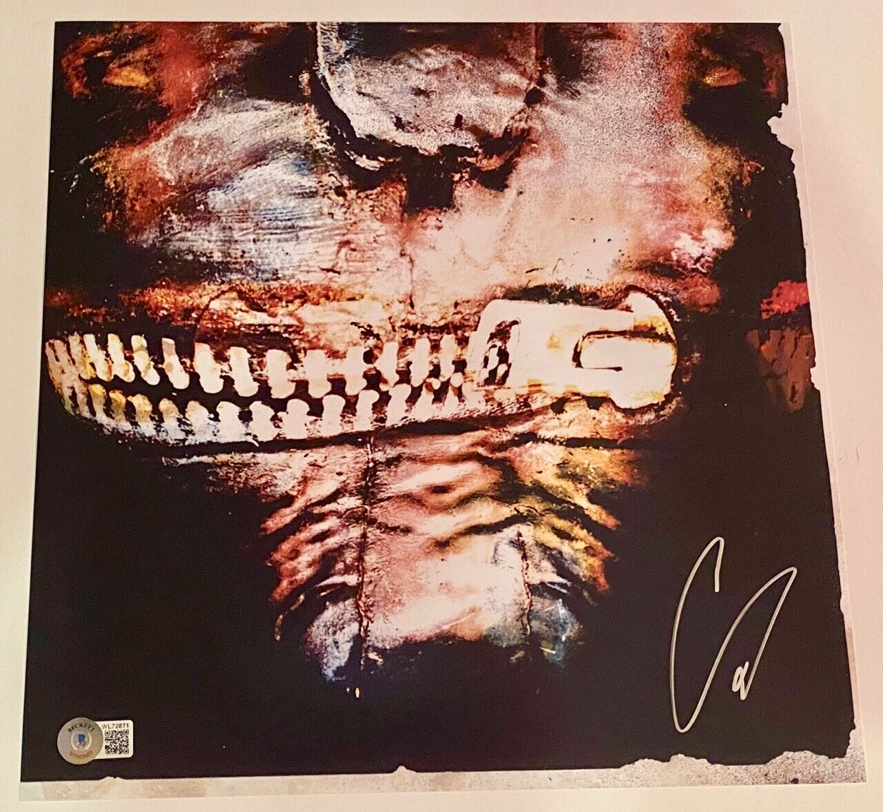 Corey Taylor Signed Vol. 3: The Subliminal Verses Album Photo Poster painting Slipknot BAS COA