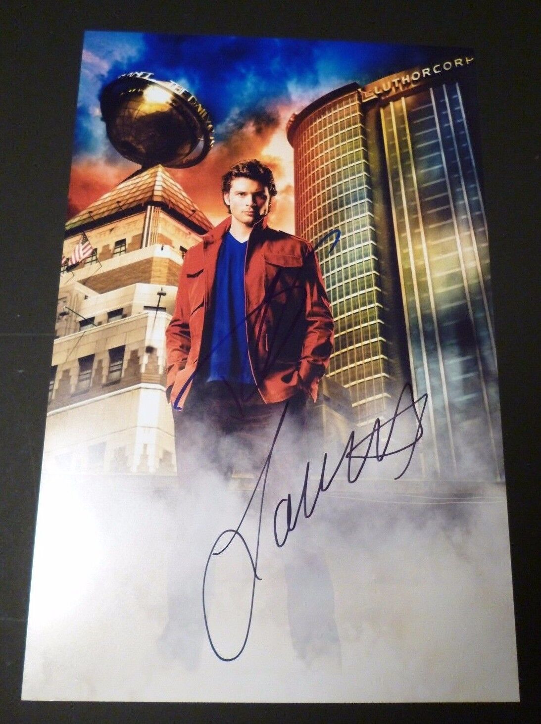 TOM WELLING+1 Hand-Signed SMALLVILLE -Clark Kent -Superman