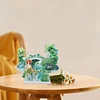 >SALE<Acrylic Arch Bridge Pond Desktop Diamond Art Kits for Home Office Decor