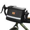 8L Bike Front Bag Waterproof Touch Screen Phone Handlebar Bag for Camping