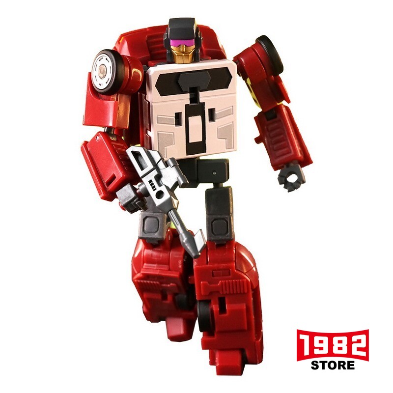 Rising Force RF-L01 CATFISH Transformers Action Figure | Robot to Catfish Mecha Model | 4in ABS Collectible Toy