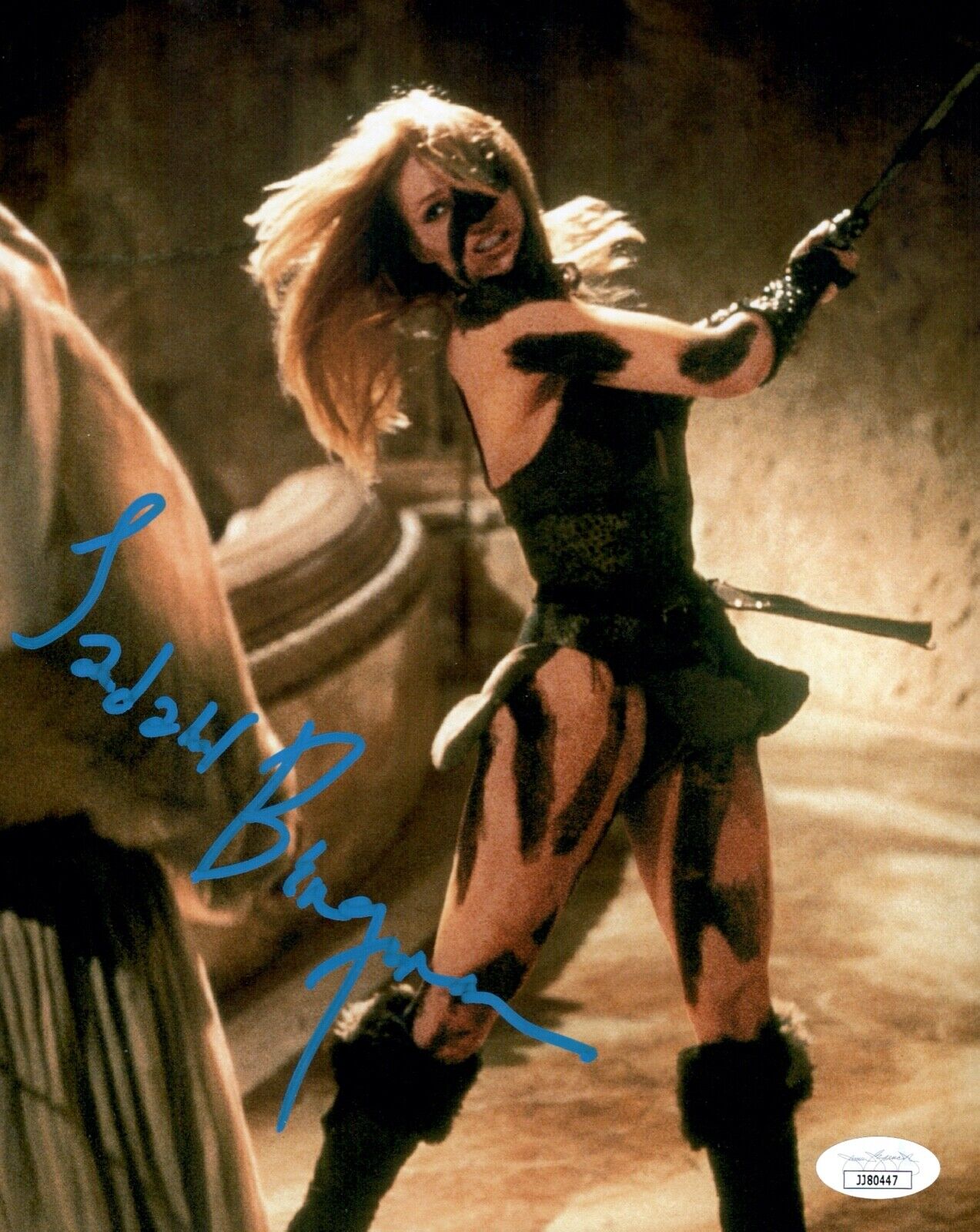 SANDAHL BERGMAN Signed CONAN THE BARBARIAN 8x10 Photo Poster painting Autograph JSA COA Cert