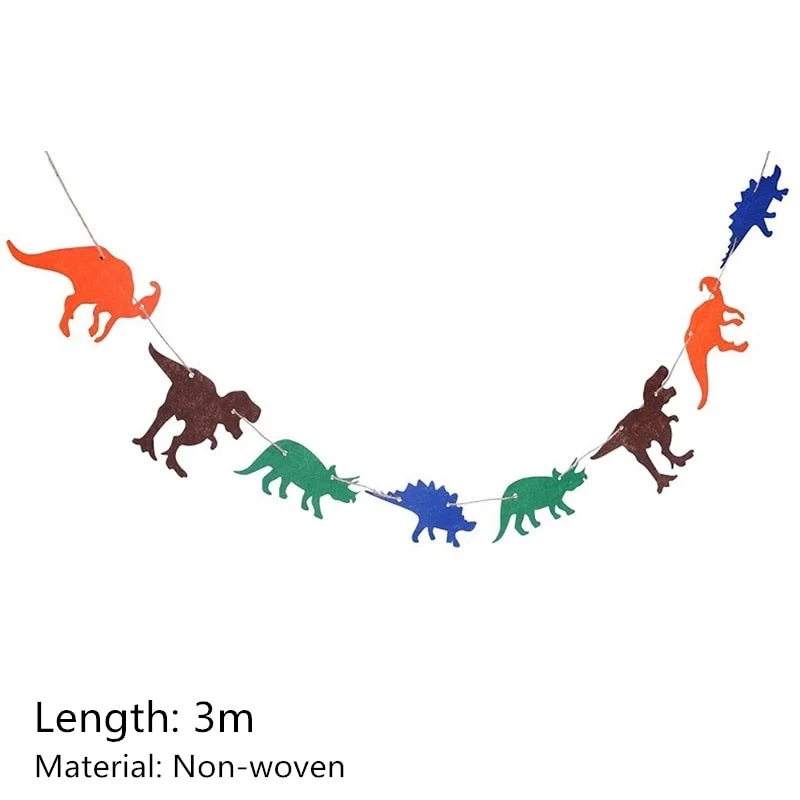 Dinosaur Party Supplies Dinosaur Balloons Paper Garland for Kids Boy Birthday Party Decoration jurassic world jungle party decor