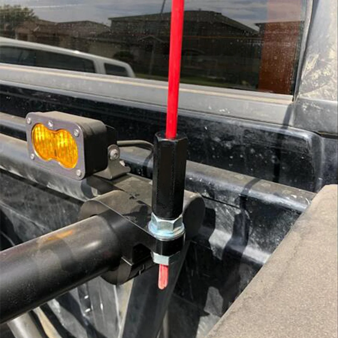 Quick Release 1/4" Flag Pole Flagpole Holder For ATV UTV Motorcycle