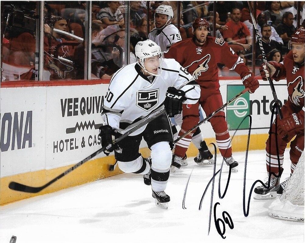 Los Angeles Kings Jordan Weal Signed Autographed 8x10 Photo Poster painting COA C