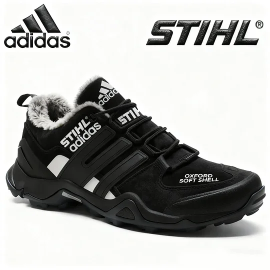 Buty outdoorowe STIHL x Adidas premium, stabilne do wszelkich prac na świeżym powietrzu