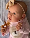 20'' Realistic Sweet Reborn Baby Girl Doll Charlotte, Simulation Reborn Weighted Toddler Doll - RBBI-Myrebornbabydoll® Myrebornbabydoll®