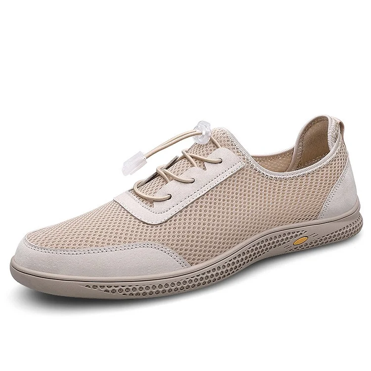 Gregorysupply Breathable Mens Casual Shoes Lightweight Outdoor Walking Shoe Non-slip Male Sneakers Slip on Flats Comfortable Driving Footwear