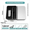 New German-made dual-axis folding nail clippers with ultra-sharp angled tips