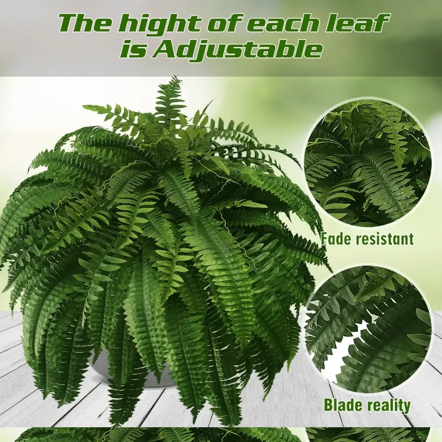💥UV Resistant Lifelike Artificial Boston Fern