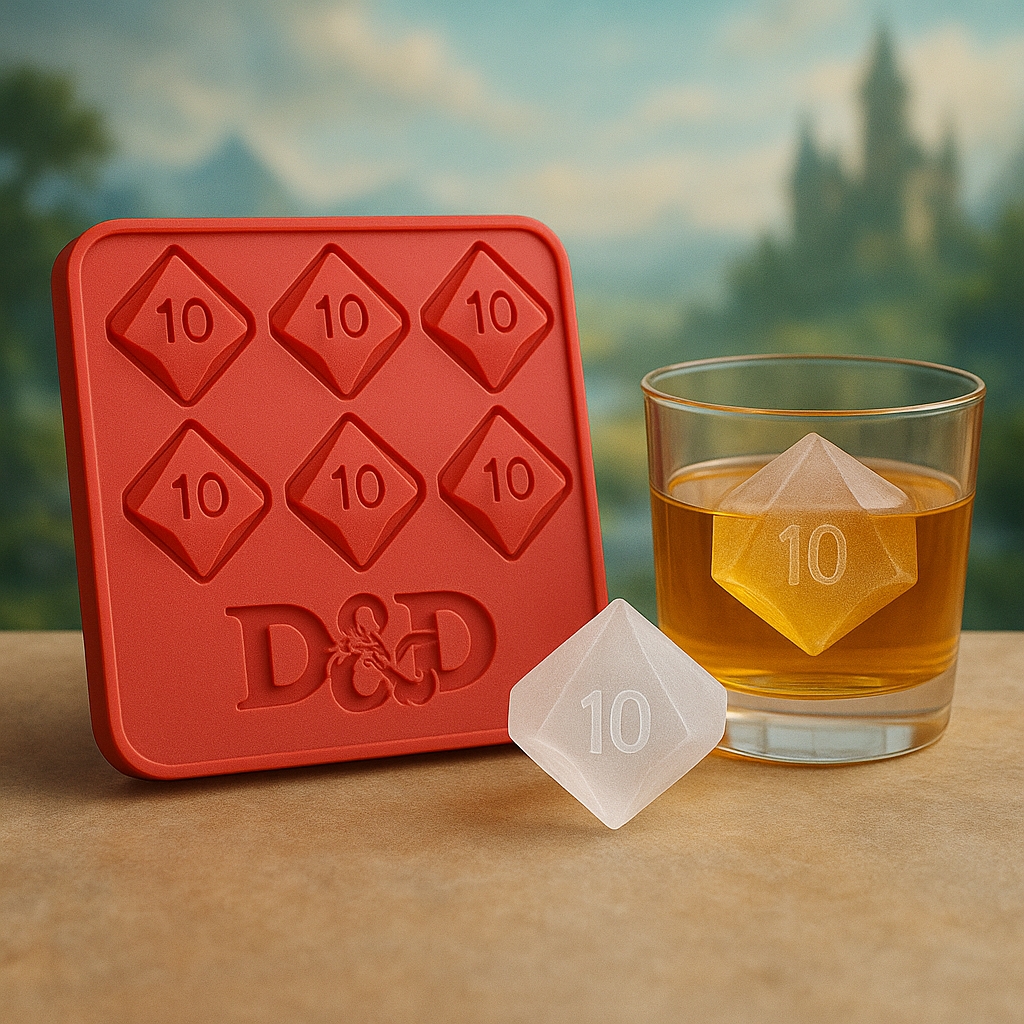 D&D Dice Ice Mold