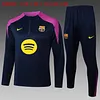 Joyfball 2025/2026 Kids Size Barcelona Half-Pull Training Suit 