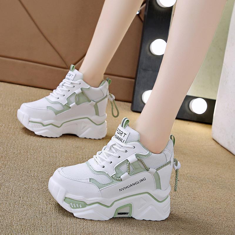 Breakj Fashion Sneakers Women Shoes Platform Women Mesh Breathable