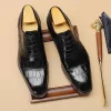 Mens Luxury Oxfords Dress Shoes