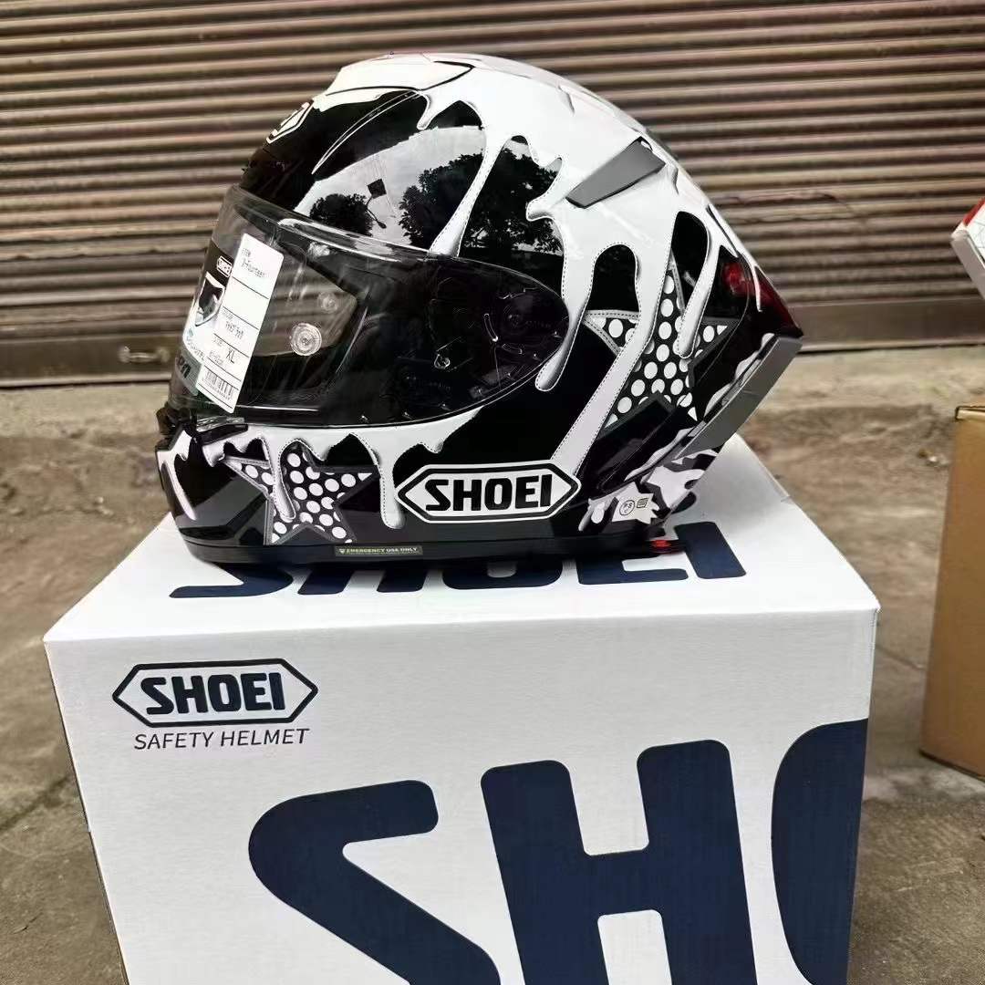 Custom 1:1 Limited Edition Shoei Motorcycle Helmet Top Safety Helmet X-14 X-Fourteen MORI TC-5 Forest And Line