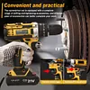 24 in 1 Cordless Drill Set 21V Brushless Electric Drill with Drill Bits