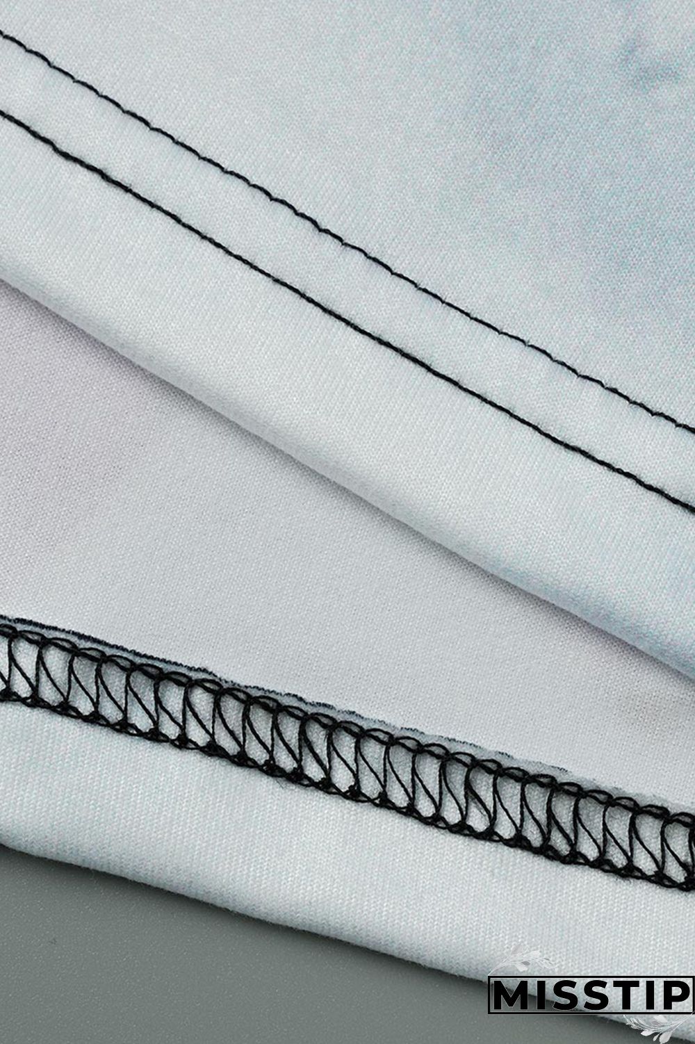 Cyan Fashion Casual Print Patchwork V Neck Long Sleeve Dresses