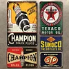 5pcs - Garage - Vintage Metal Signs(12*16Inch) - Car