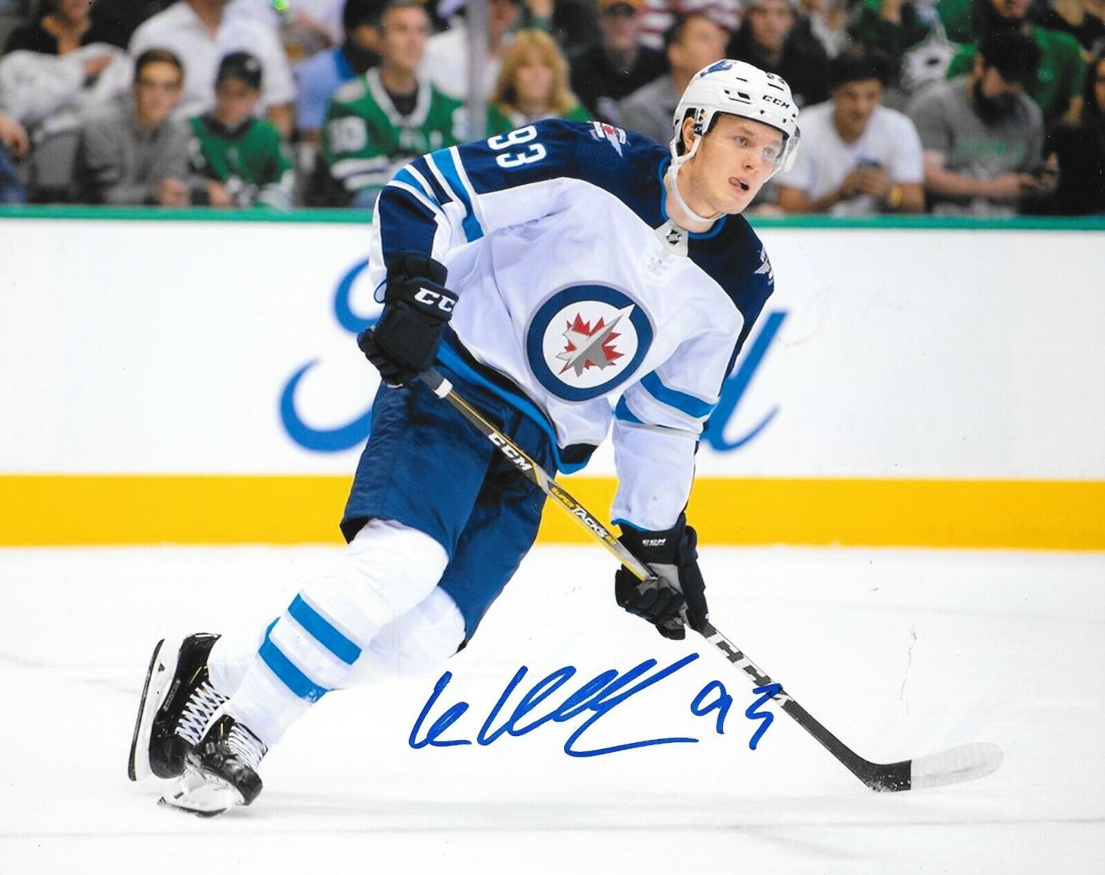 Kristian Vesalainen signed Winnipeg Jets 8x10 Photo Poster painting autographed 2