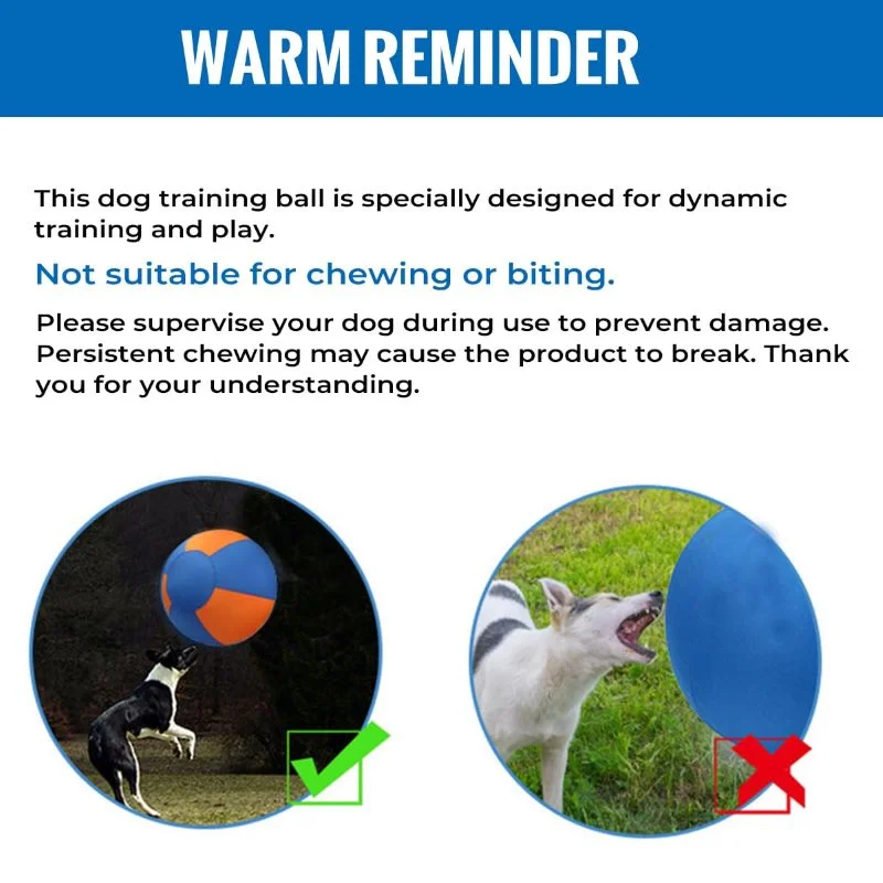 Pet Teeth Grinding Inflatable Training Ball