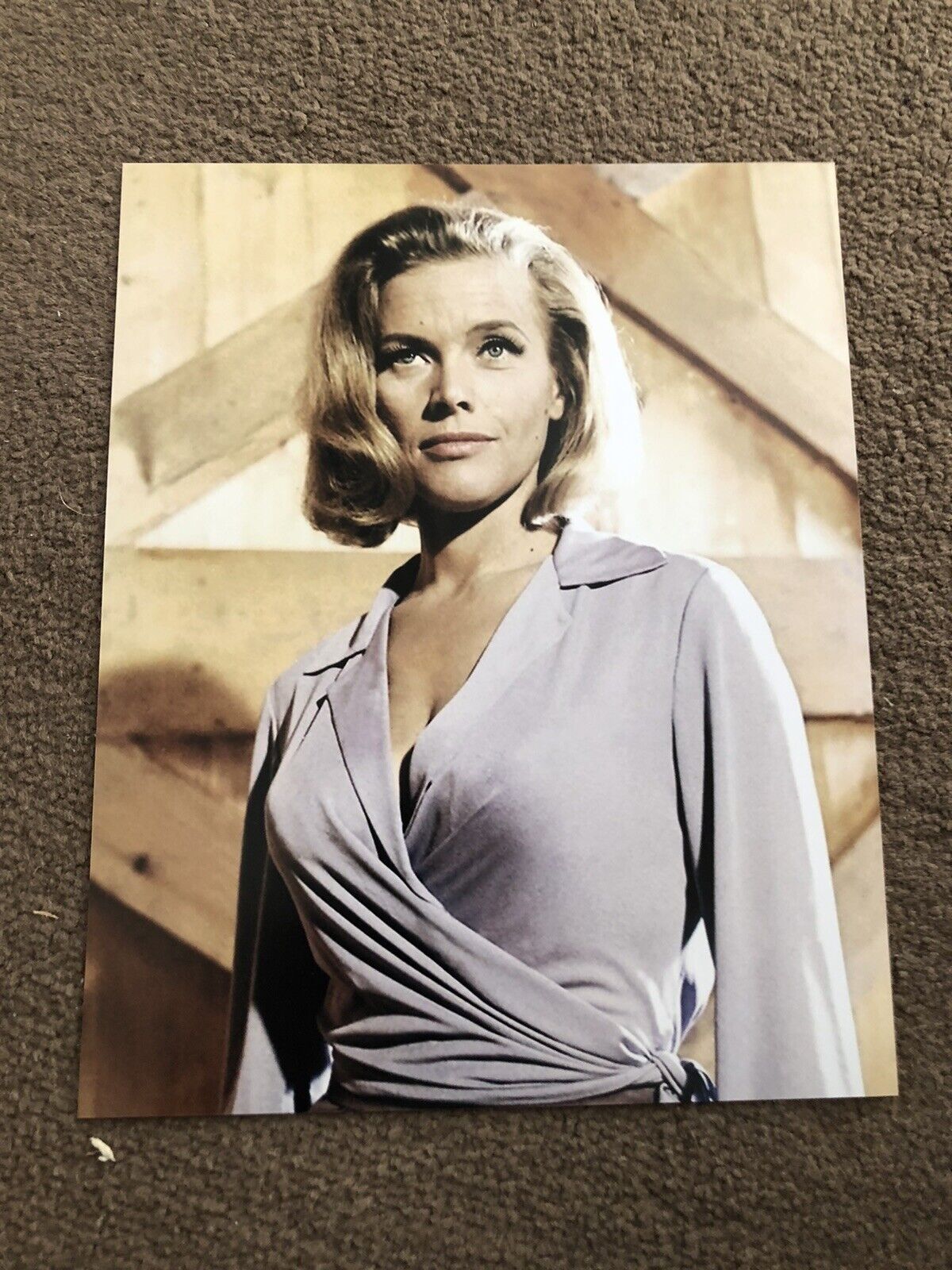 HONOR BLACKMAN (ACTRESS) UNSIGNED Photo Poster painting- 10x8”