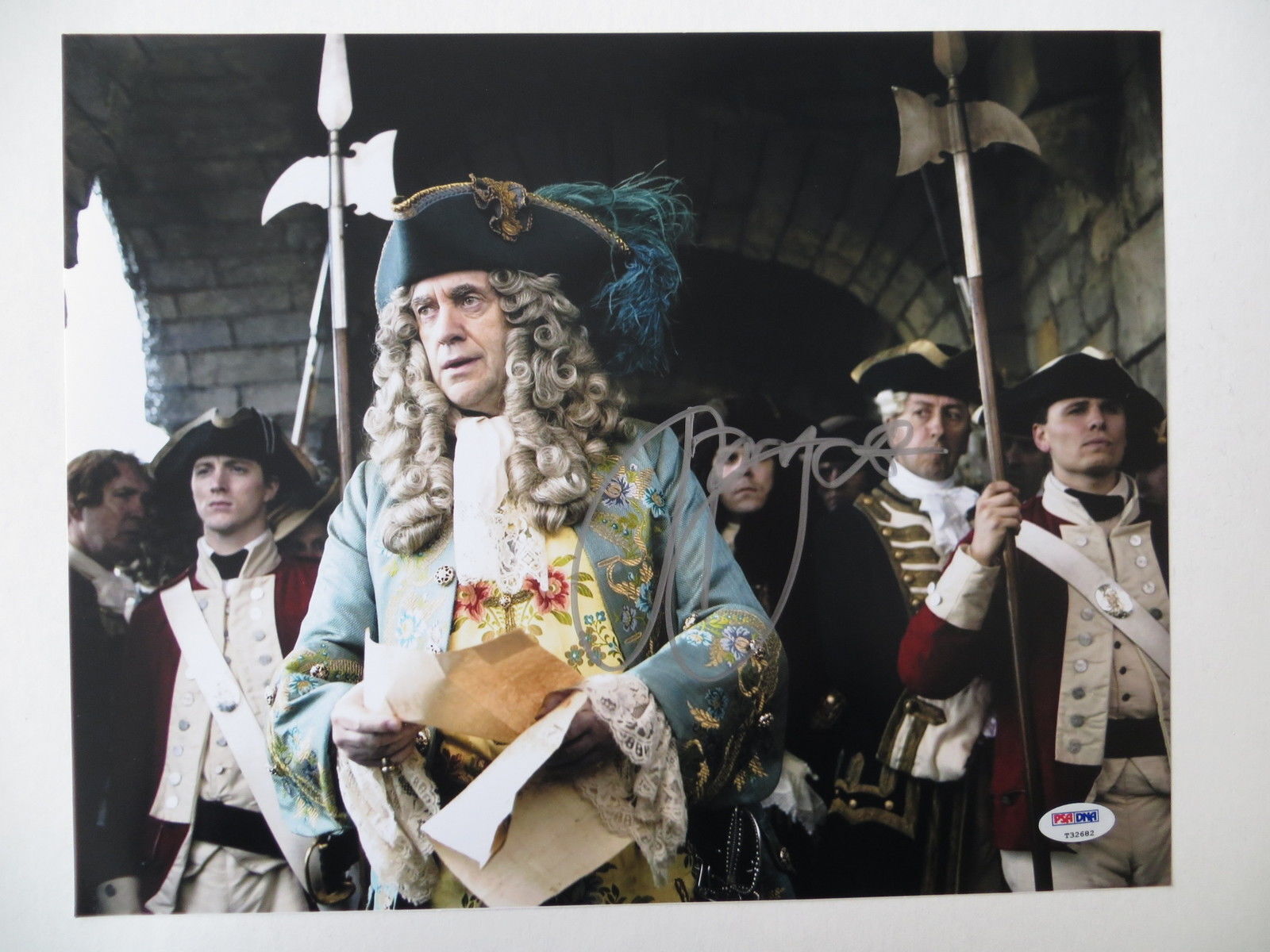 Jonathan Pryce Signed Pirates of the Caribbean 11x14 Photo Poster painting PSA/DNA #T32682