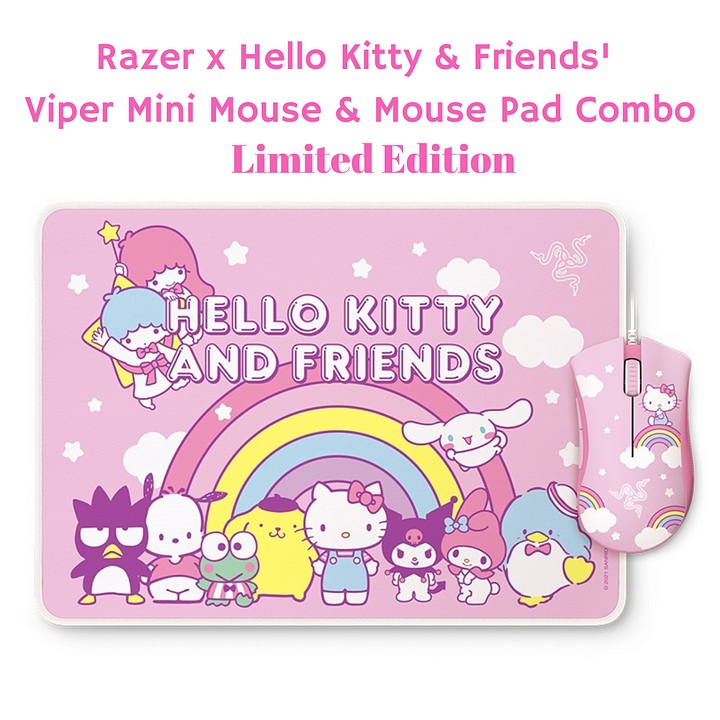 Razer x Sanrio Limited Edition Hello Kitty & Friends Viper