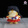 Sailor Mars/ Rei Hino Cosplay Psyduck - Sailor Moon Pokemon Resin Statue - YAYA Studios