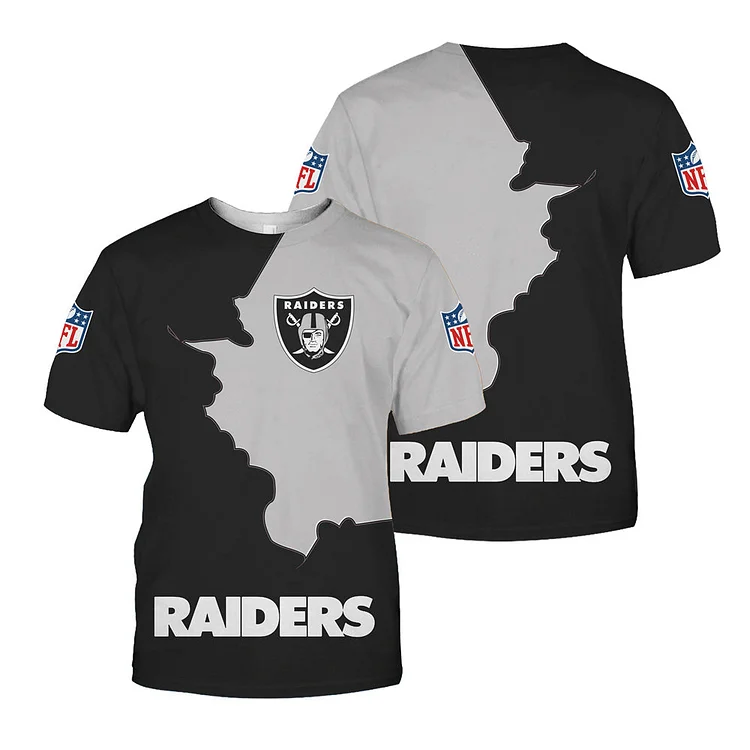 Las Vegas Raiders All Over Print T-Shirt