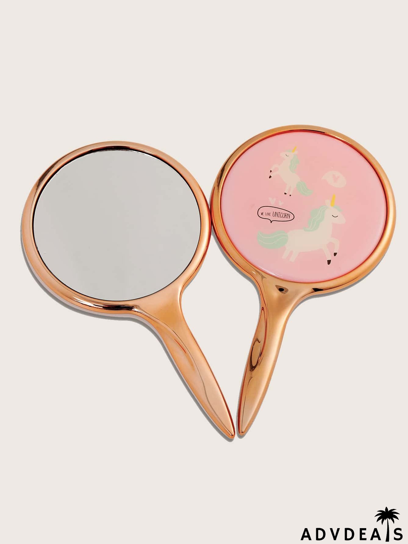 Cartoon Graphic Makeup Mirror