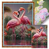 Flamingo-11CT Stamped Cross Stitch 40*60cm/15.75*23.62in  tapestrymarket