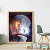 Gandalf Vs Balrog - 11CT Stamped Cross Stitch - 45*55cm