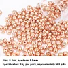 Cross Stitch Bead Embroidery Accessories 2.0mm Metallic Glass Round Beads DI Beads Suitable For 11ct Canvas Hairpin Bracelet Necklace Jewelry Accessories