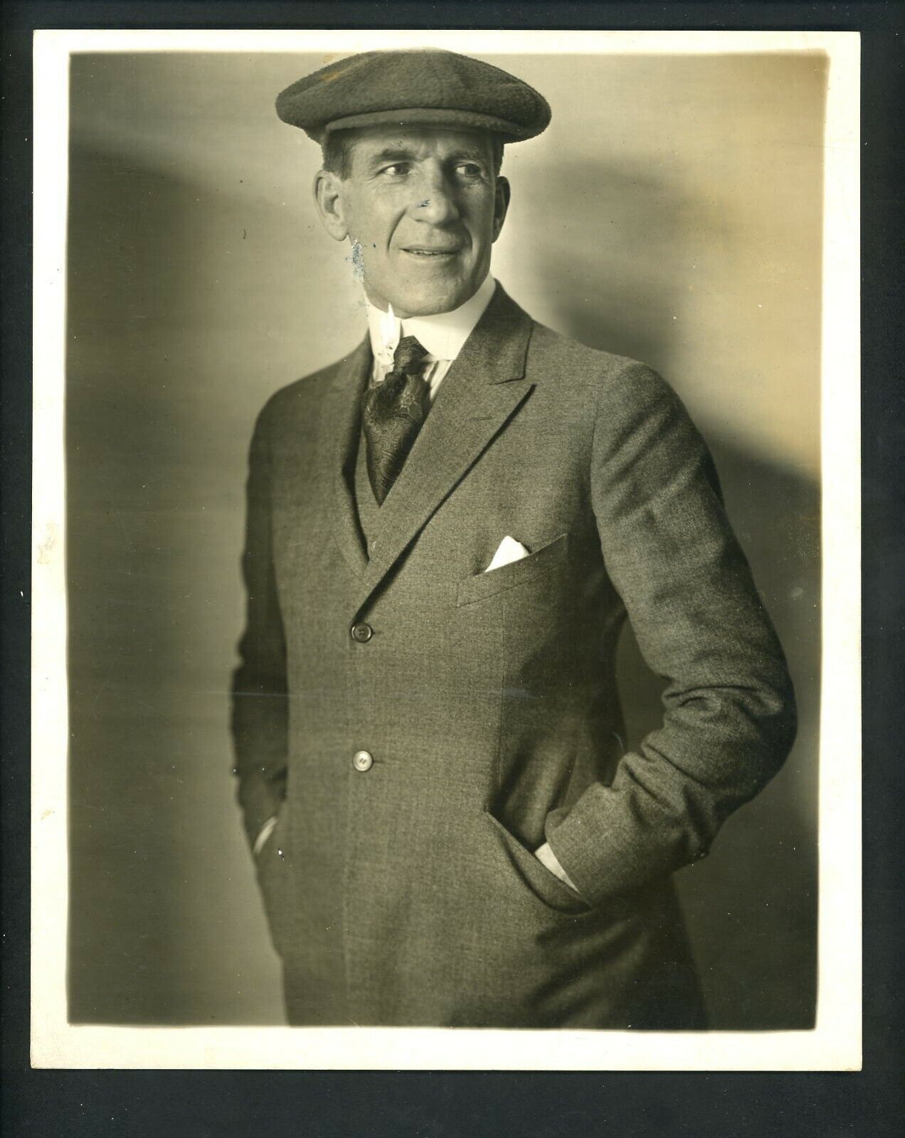 Boxer James Corbett The Midnight Man 1919 Press Publicity Photo Poster painting Boxing