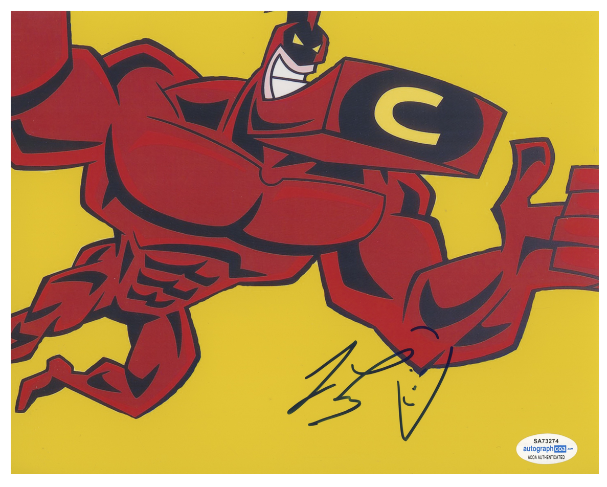 Jay Leno The Crimson Chin ACOA Signed Autograph 8 x 10 Photo Poster painting