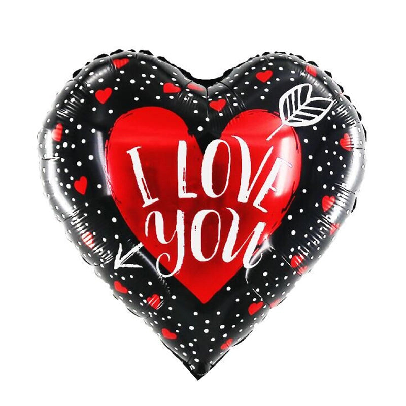 Vacation Minimalist Heart Shape Aluminum Film Travel Daily Balloons