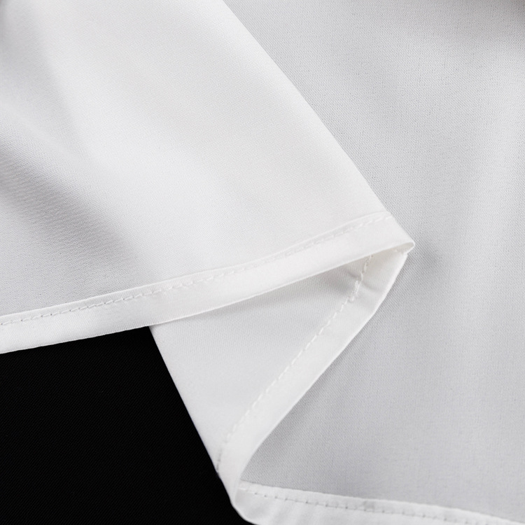 Ootddress Women Hollow Out Deep V-neck Sexy Mini Dress Ladies Bow Satin Bodycon Dresses White Casual Fashion Streetwear Summer 2025