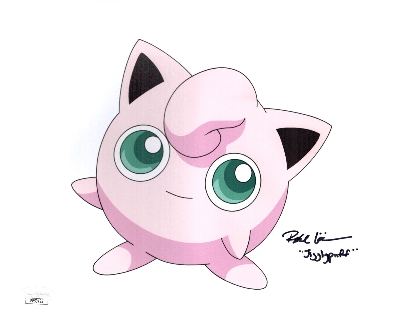 RACHEL LILLIS Signed 8x10 POKEMON JIGGLYPUFF Authentic Photo Poster painting Autograph JSA COA