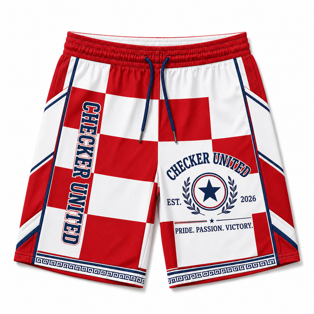 Varsity Checker United Shorts