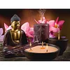 [Multi-Style]Bouddha Religieux -Peinture Diamant Ronde Compl&egrave;te-30*40CM