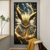 (Big Size)Anime Pokemon - 11CT Stamped Cross Stitch - 40*70cm