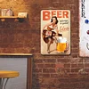 Girl Beer - Metal Tin Signs(8*12Inch/12*16Inch) - Bar