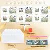 6Pcs Diamond Painting Flourishing Butterfly Greeting Card Set with Envelopes for Birthdays Thanksgiving & Special Occasion