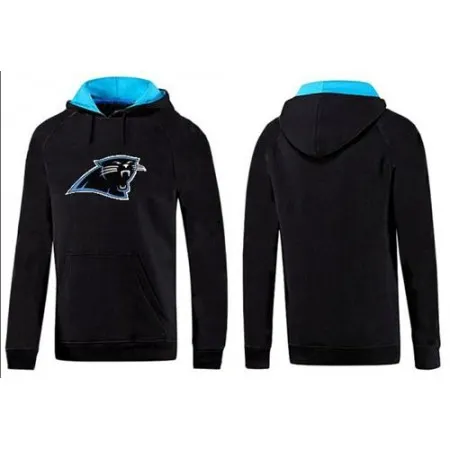 Carolina Panthers Logo Pullover Hoodie Black & Blue