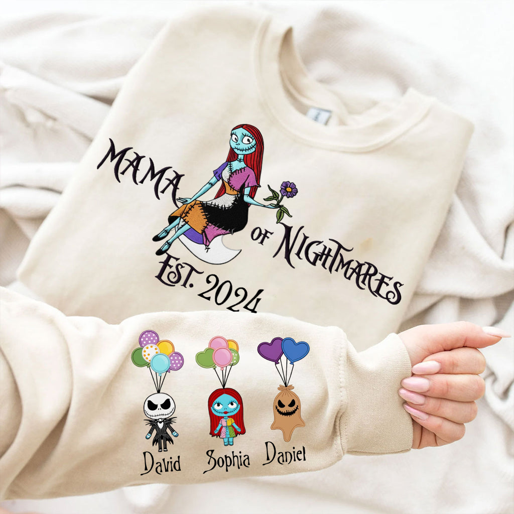 Loveyoufancy Mama Of Nightmares - Personalized Nightmare All Over Shirt