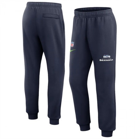 Men's Seattle Seahawks Navy From Tracking Sweatpants F9IT