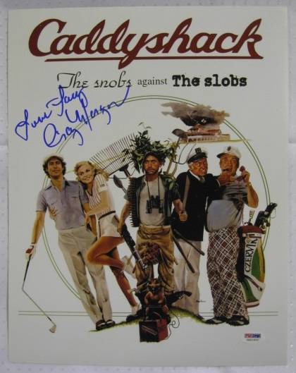 Cindy Morgan Signed Caddyshack 11x14 Inscribed Photo Poster painting Autograph PSA/DNA w/ COA C